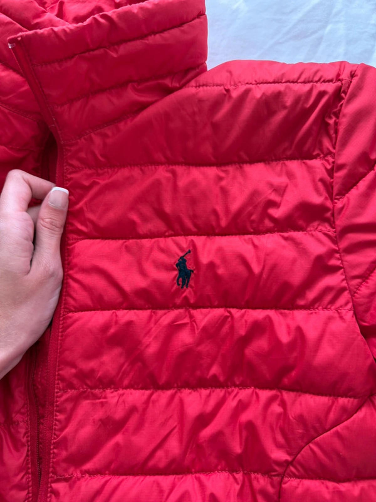 Polo Ralph Lauren Red Lightweight Puffer Jacket