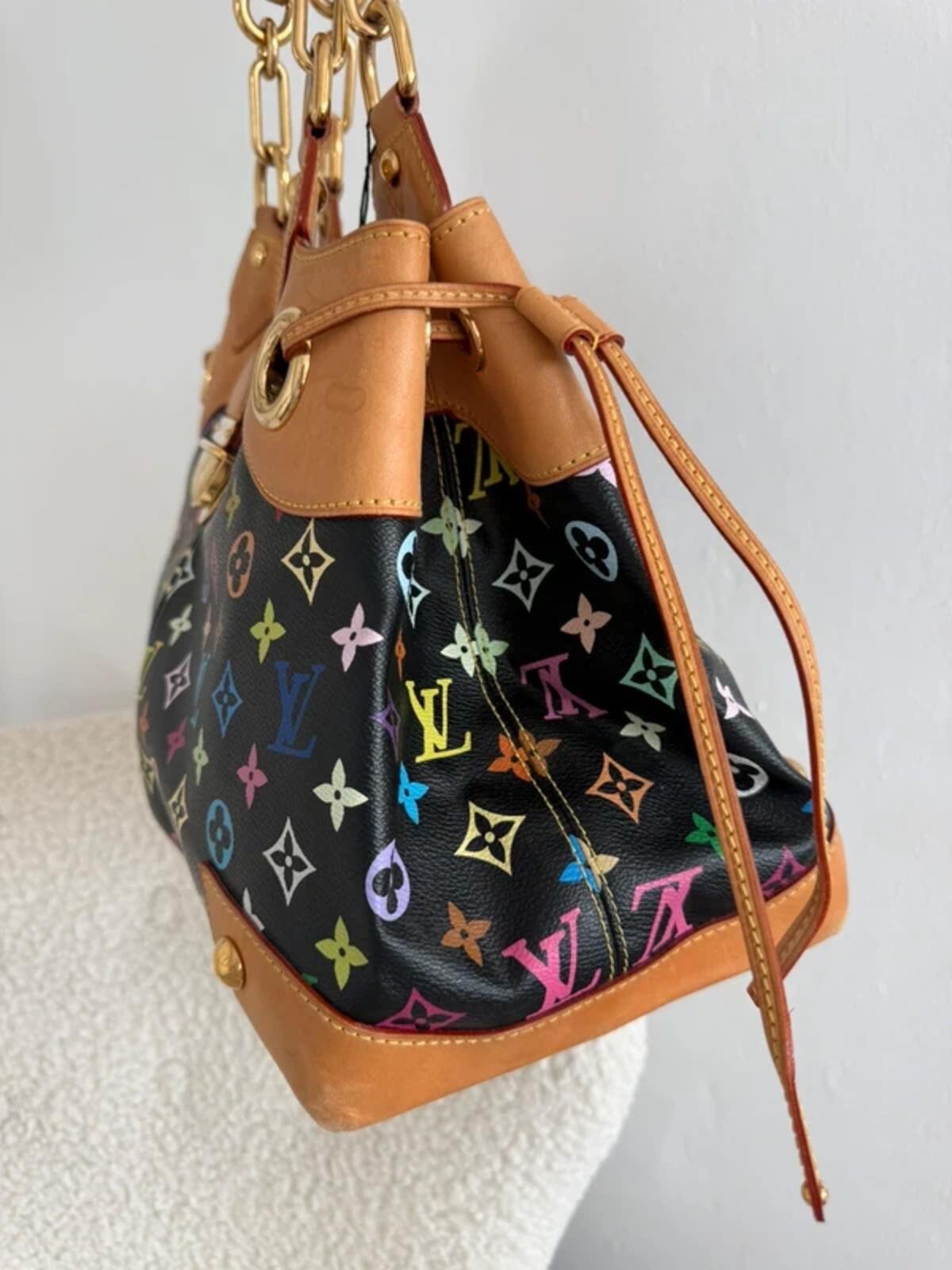 Louis Vuitton Monogram Multicolor Ursula Bag Black