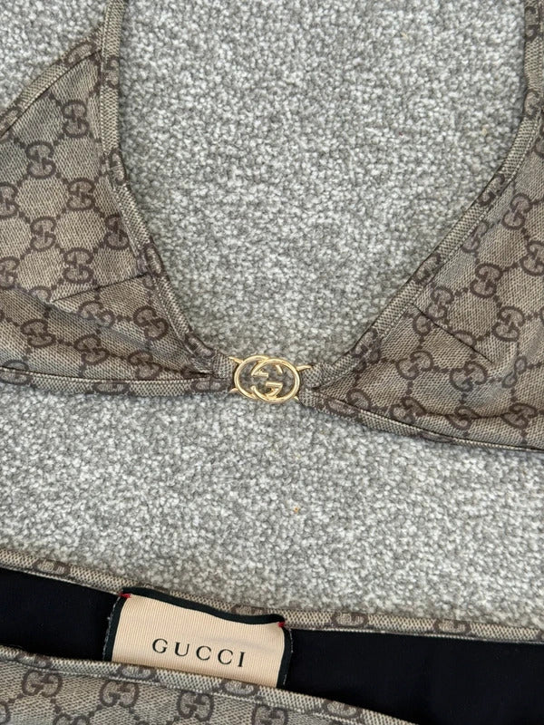 Gucci GG monogram bikini set