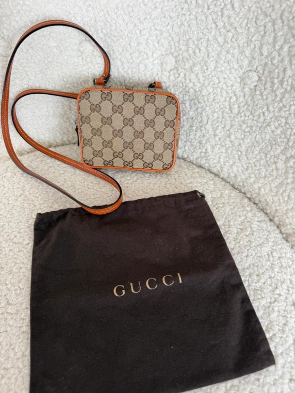 Gucci GG Canvas Mini Crossbody Bag