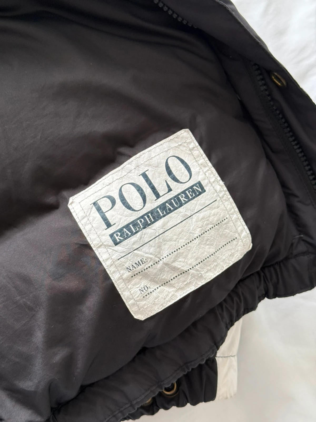 Polo Ralph Lauren Black Puffer Jacket