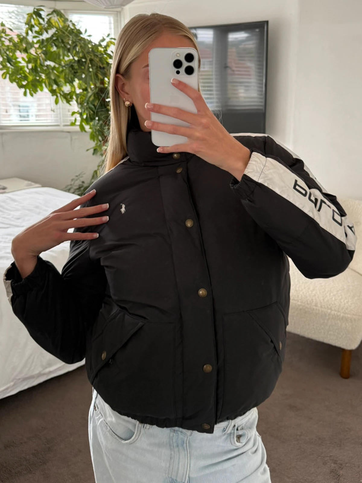 Polo Ralph Lauren Black Puffer Jacket