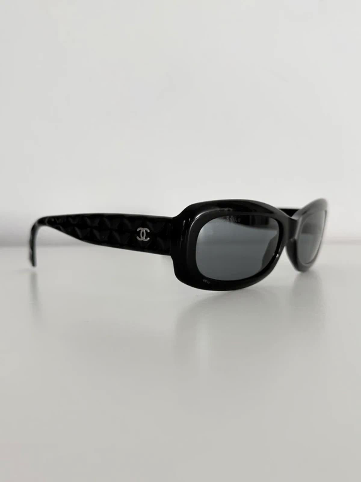 Chanel black sunglasses