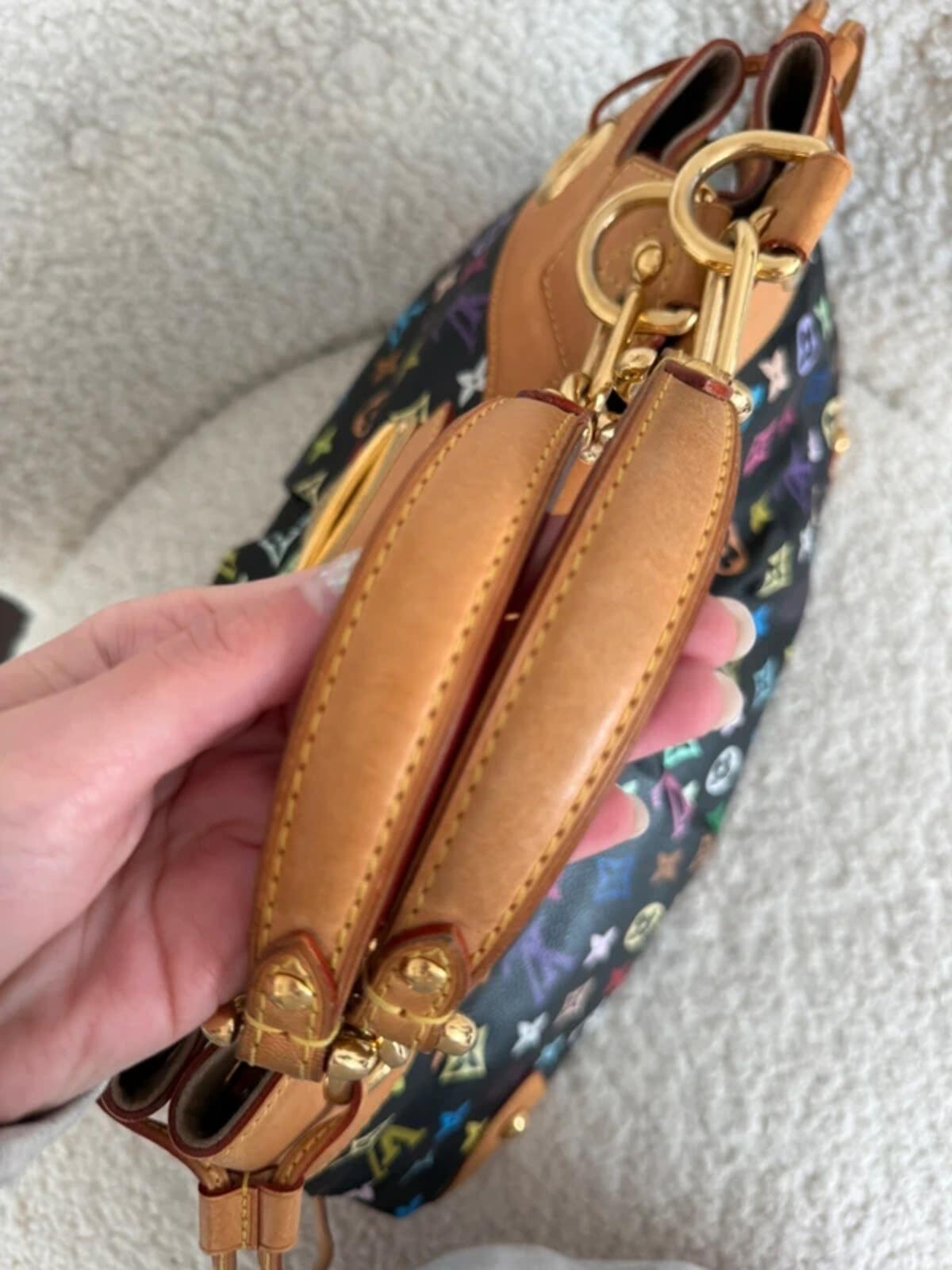 Louis Vuitton Monogram Multicolor Ursula Bag Black