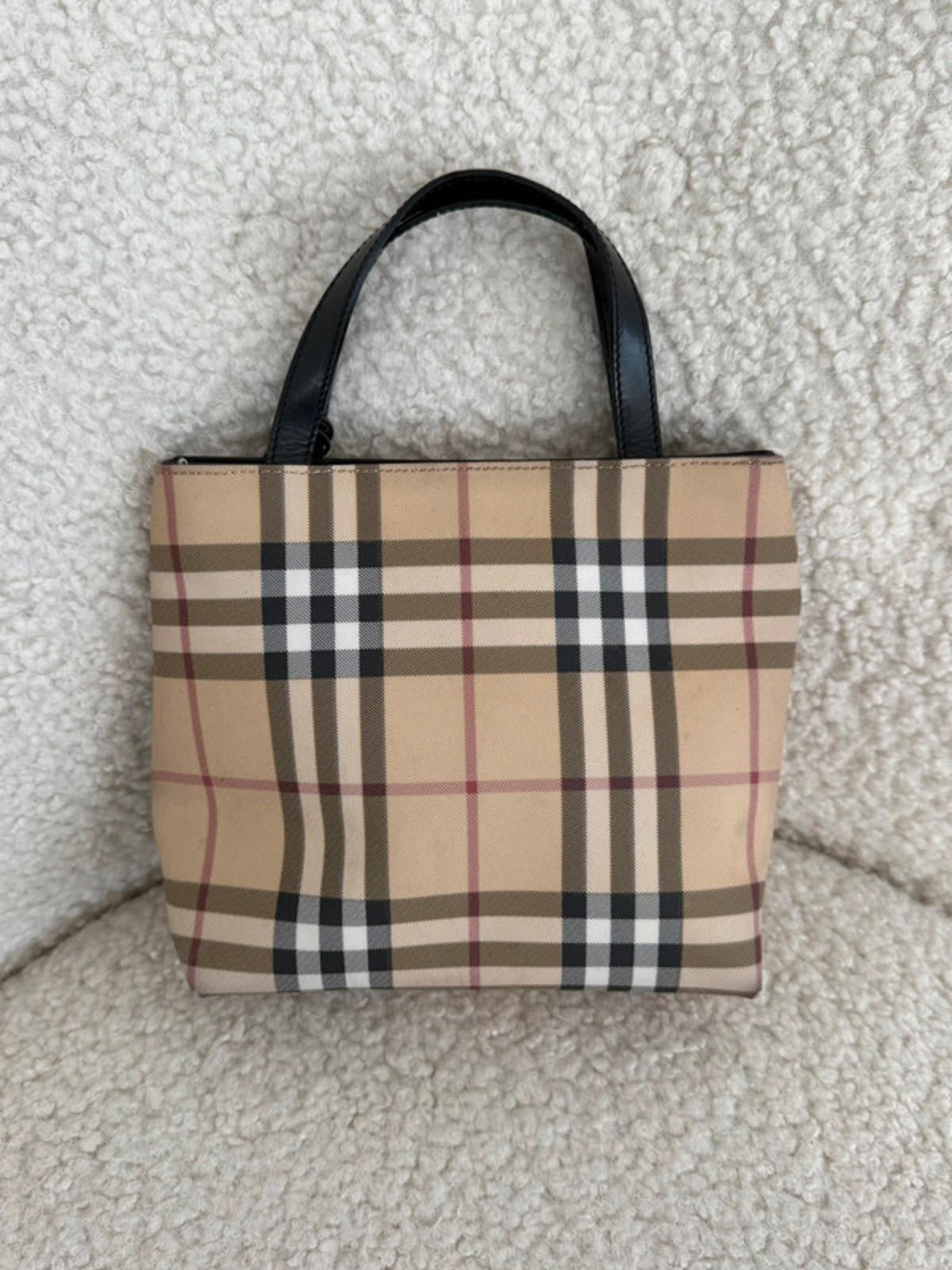 Burberry Nova Check Mini Tote