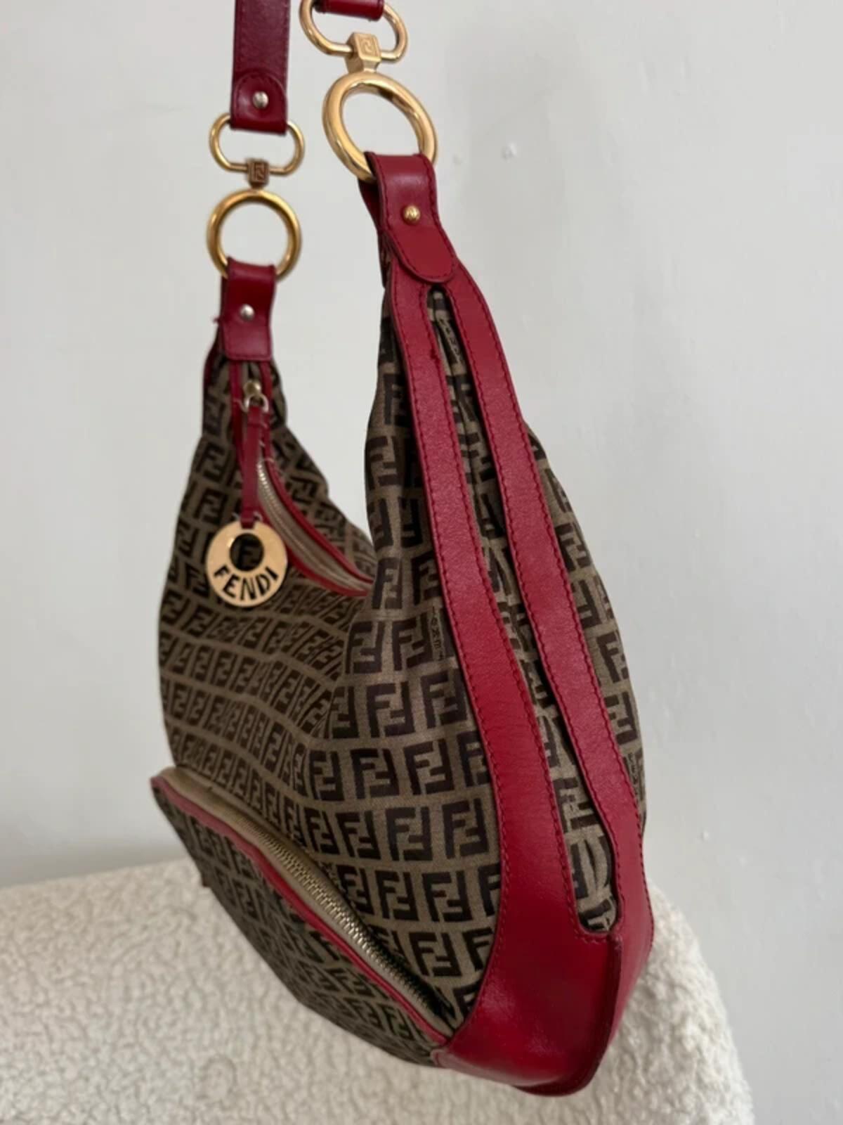 Fendi Zucchino Chef Hobo Bag