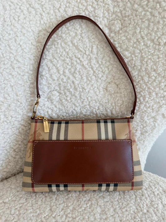Burberry London Check small shoulder bag