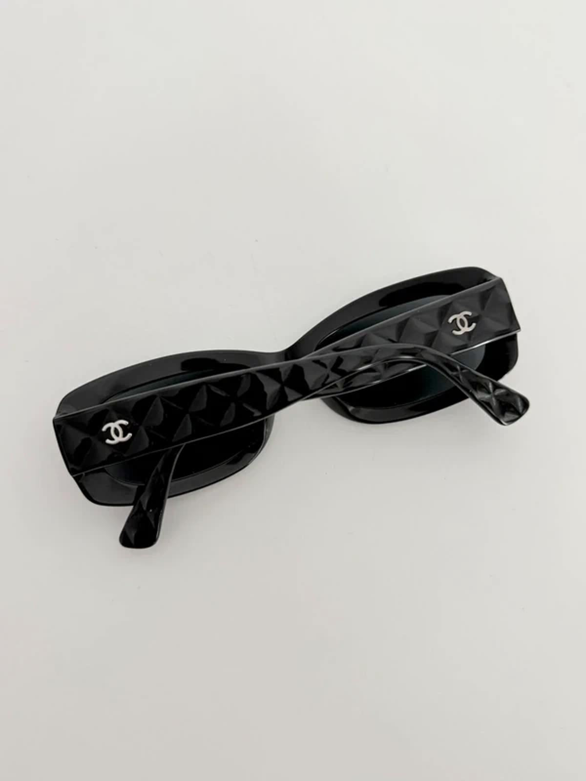 Chanel black sunglasses