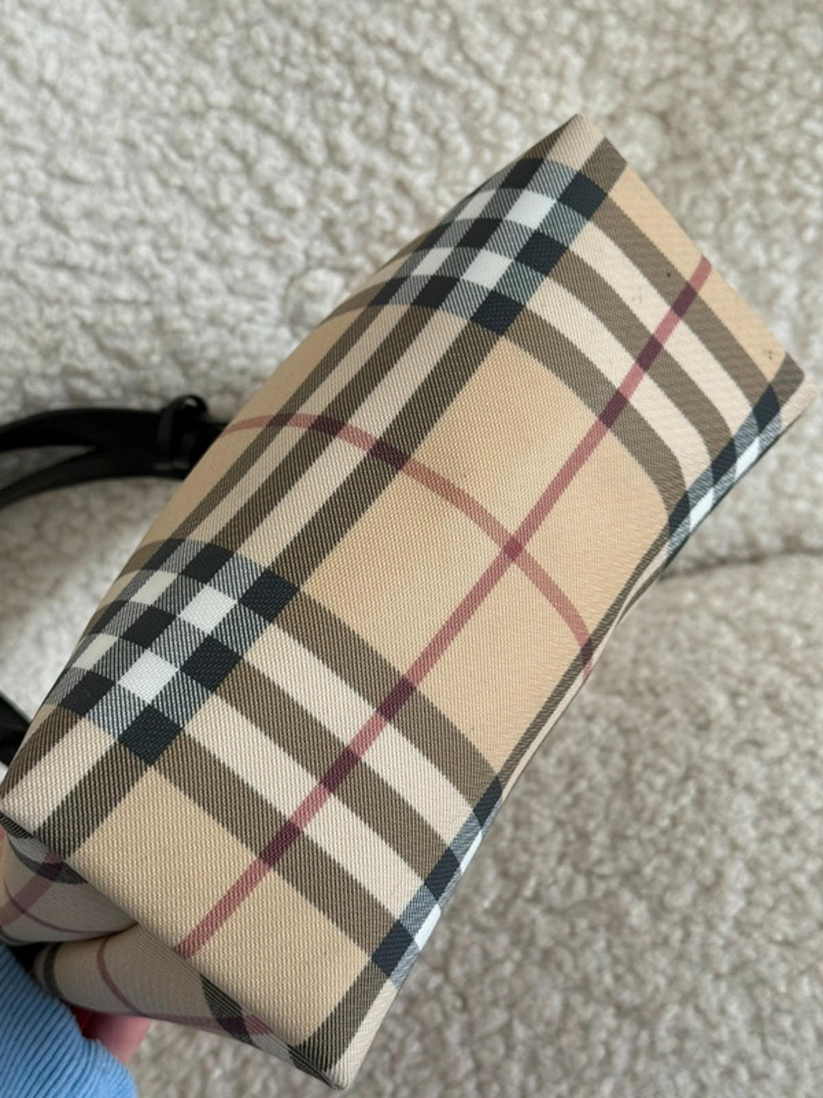 Burberry Nova Check Mini Tote