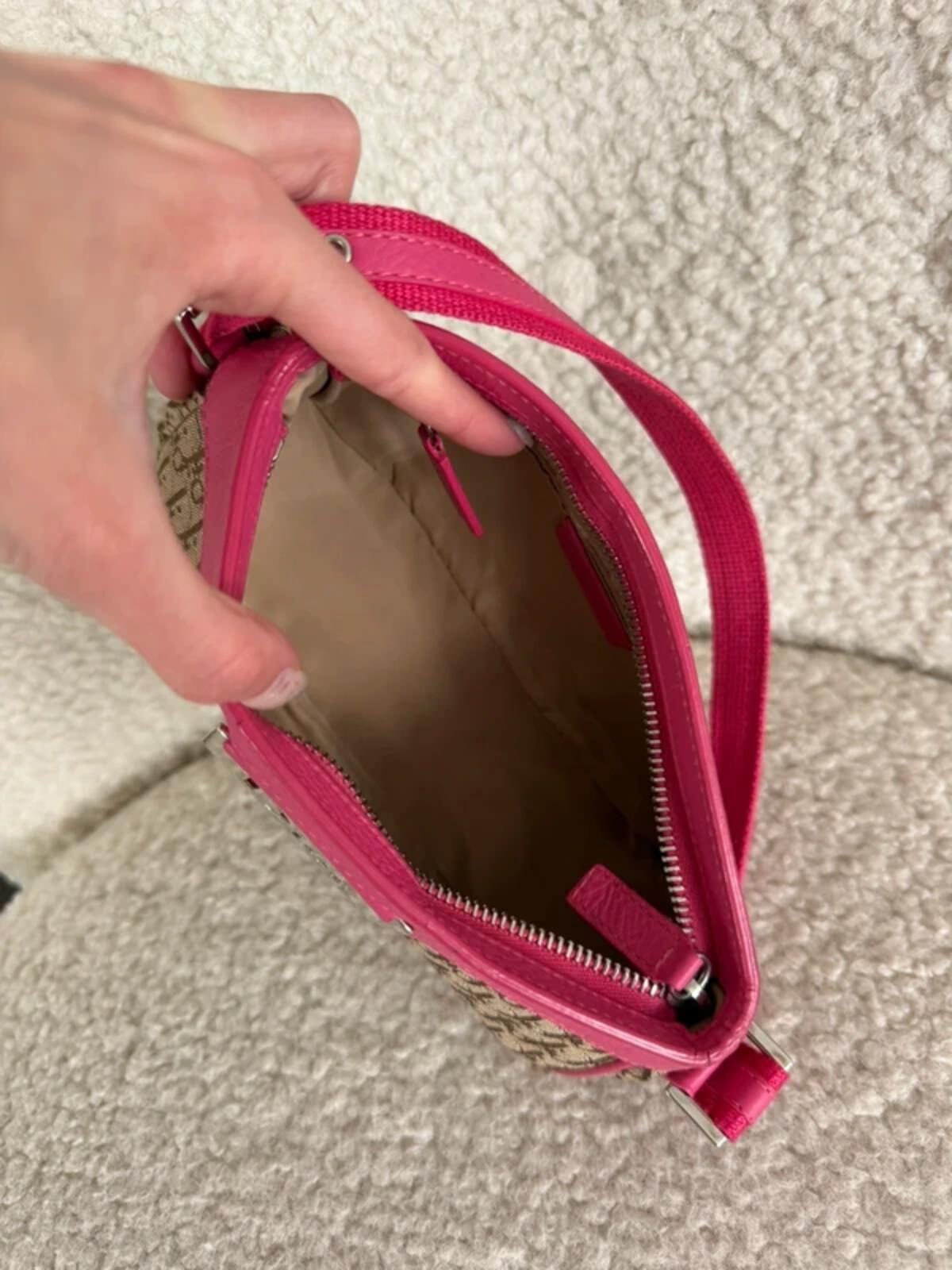 Christian Dior Oblique Pink Pochette