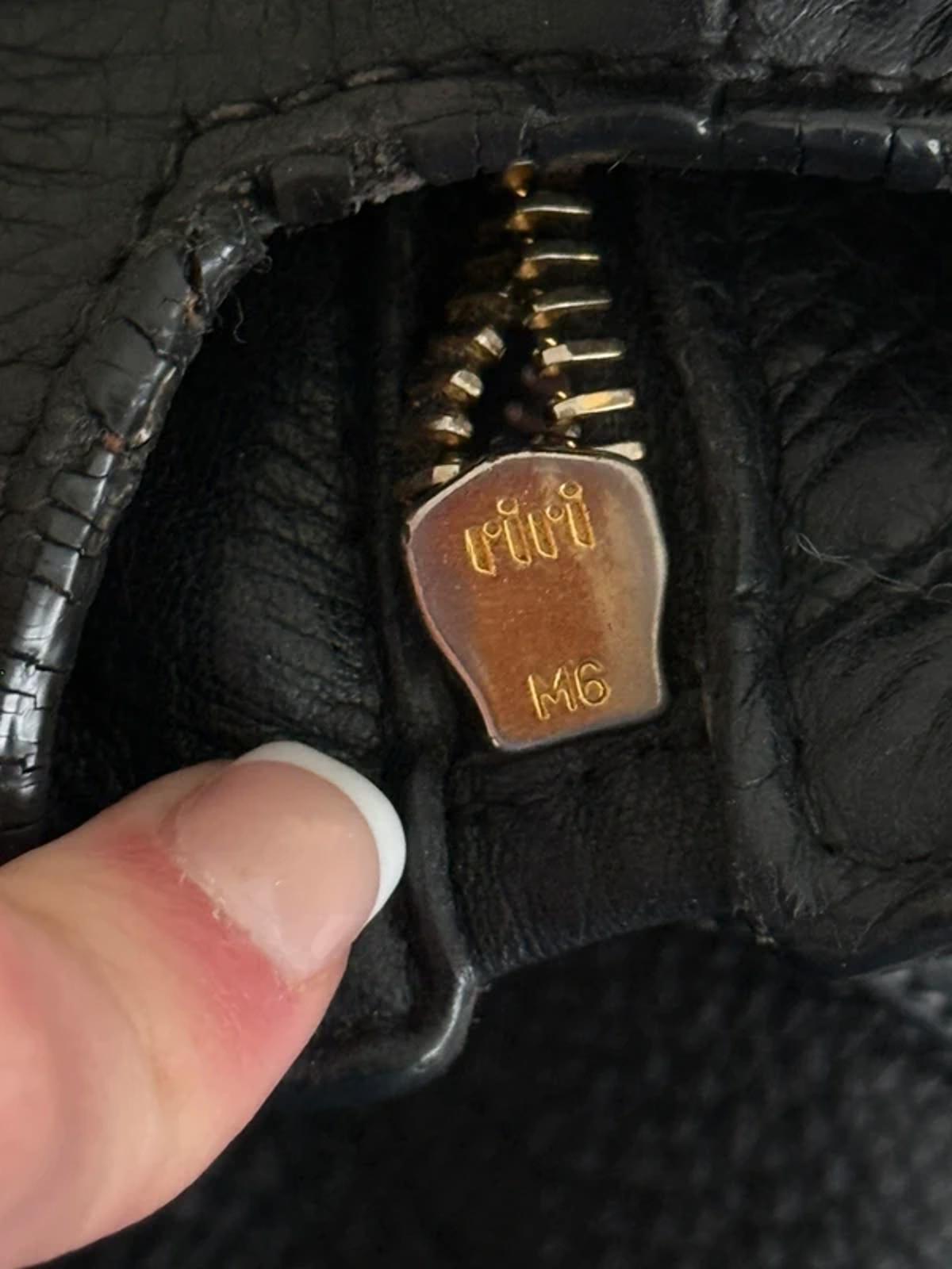 Miu Miu Vitello Lux Bow bag