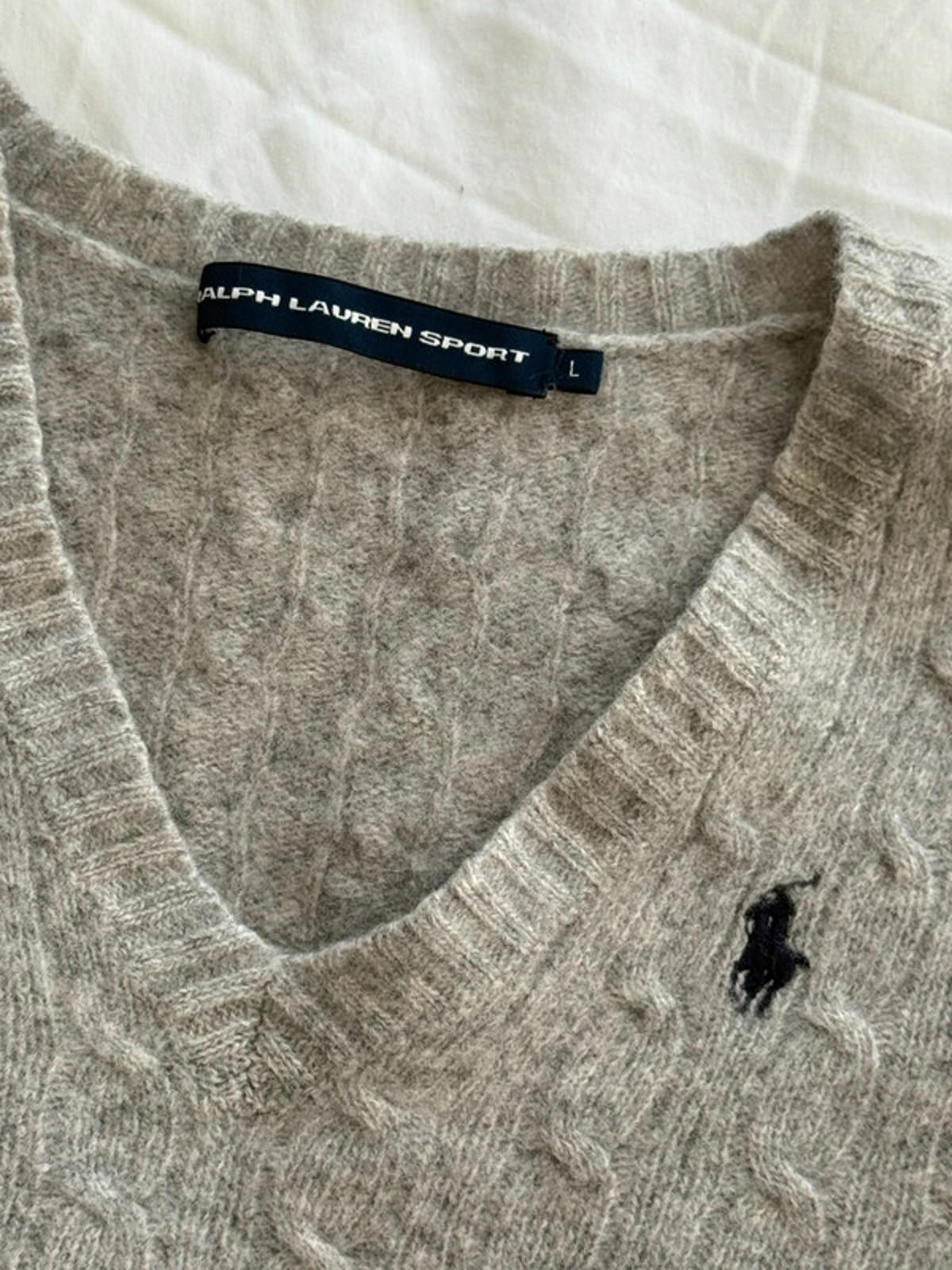 Ralph Lauren Sport wool cable-knit jumper