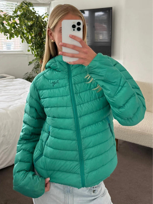 Arc’teryx Bright Teal Down Jacket