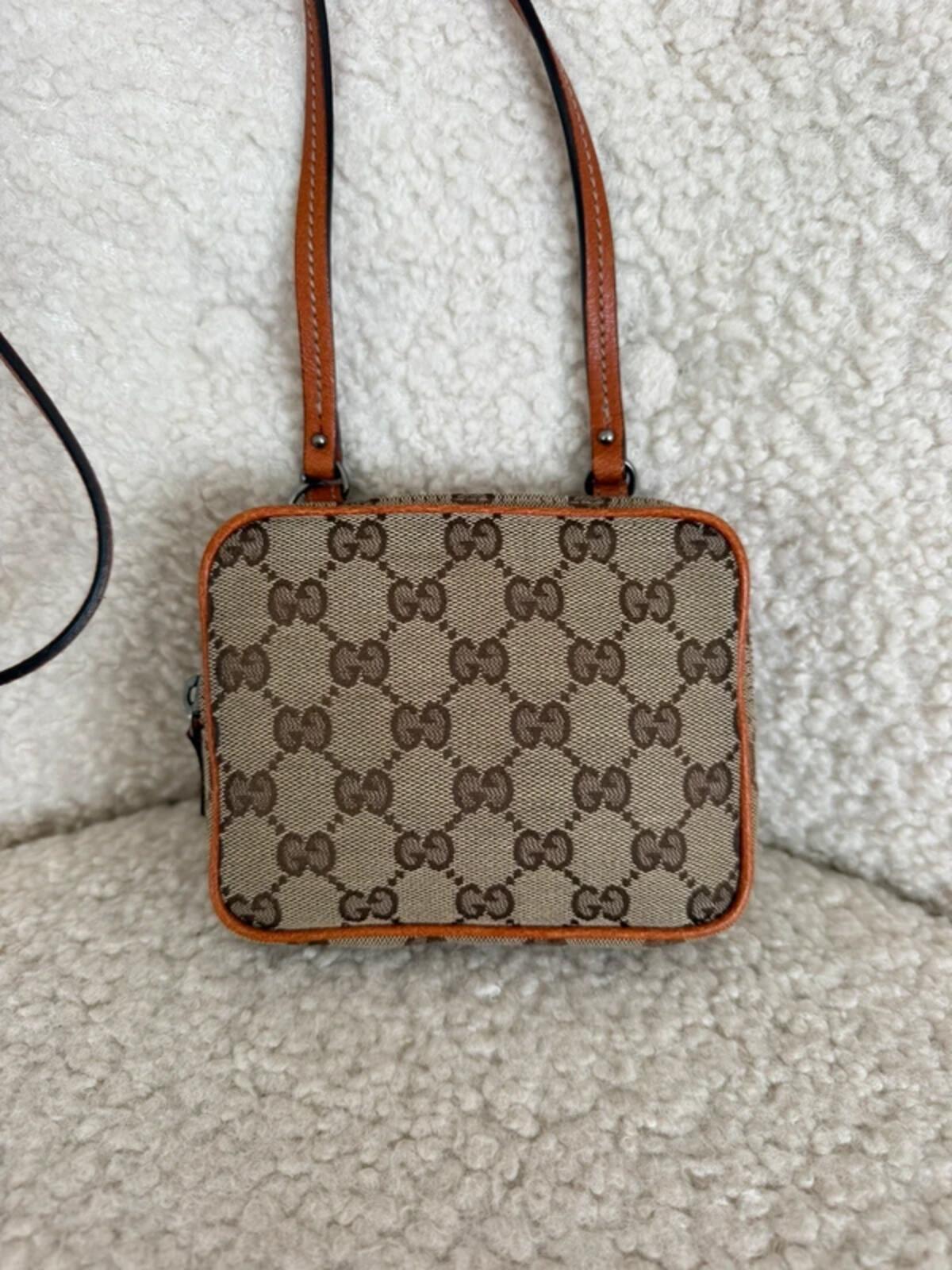 Gucci GG Canvas Mini Crossbody Bag