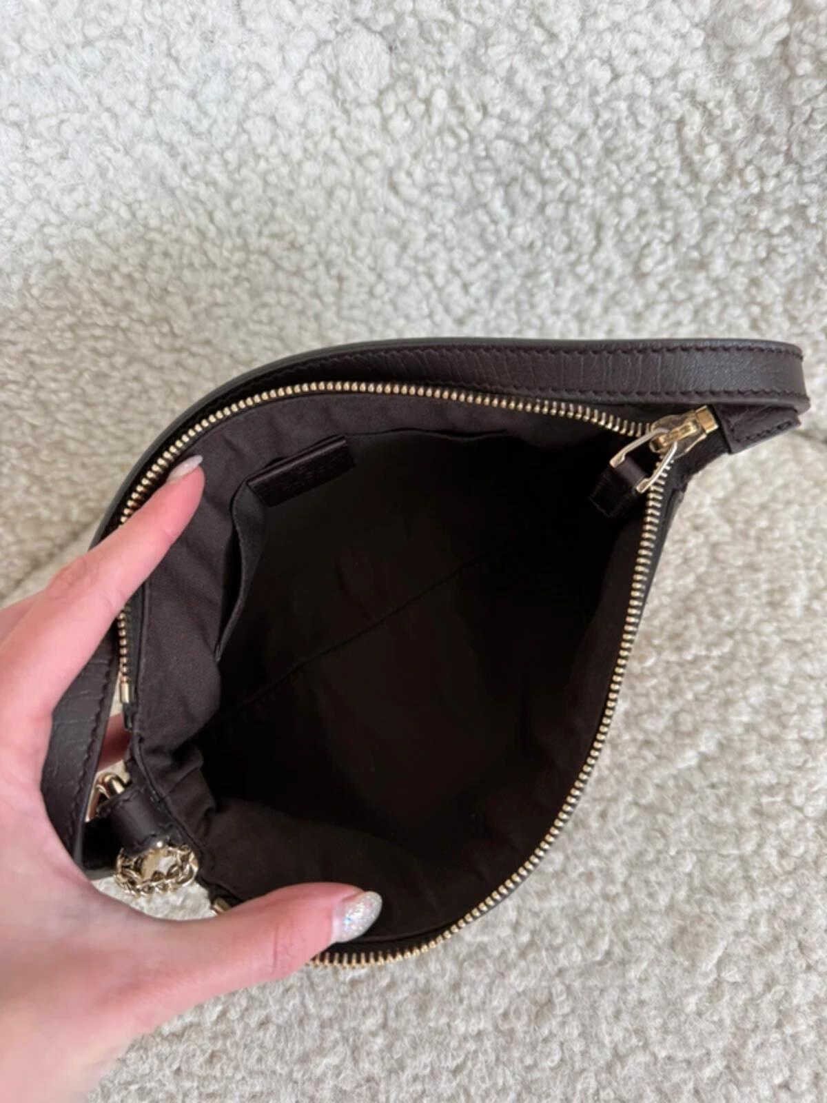 Gucci GG Canvas Sherry Line Mini Shoulder Bag
