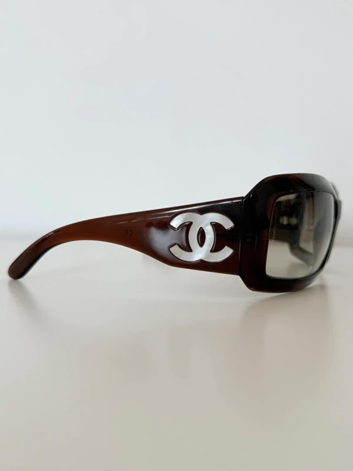 Chanel rectangular sunglasses