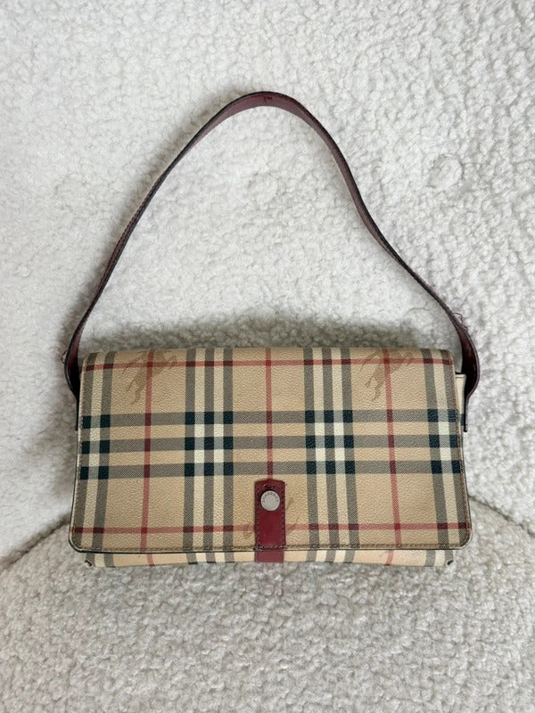 burberry nova check shoulder bag