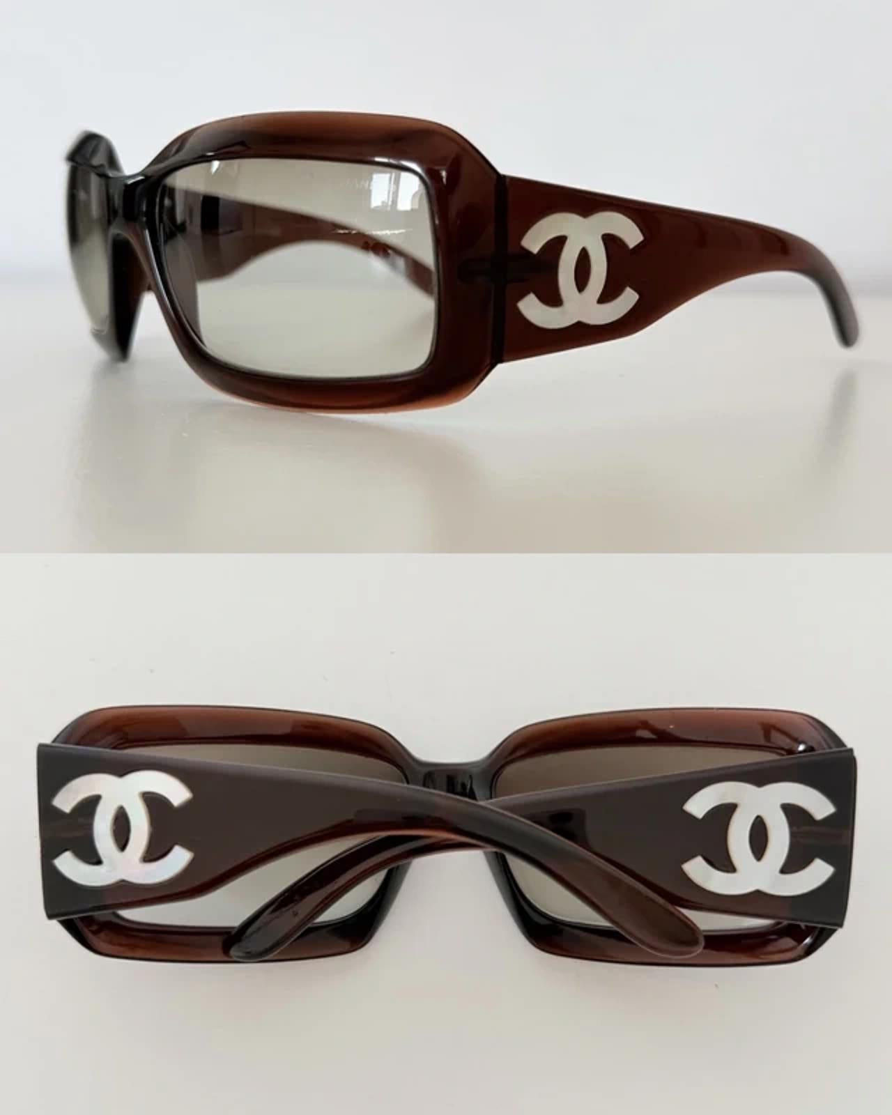 Chanel rectangular sunglasses