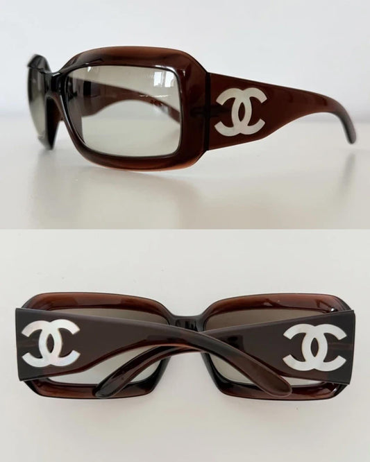 Chanel rectangular sunglasses