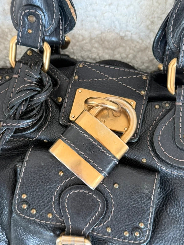 Chloé Paddington Pocket Handbag