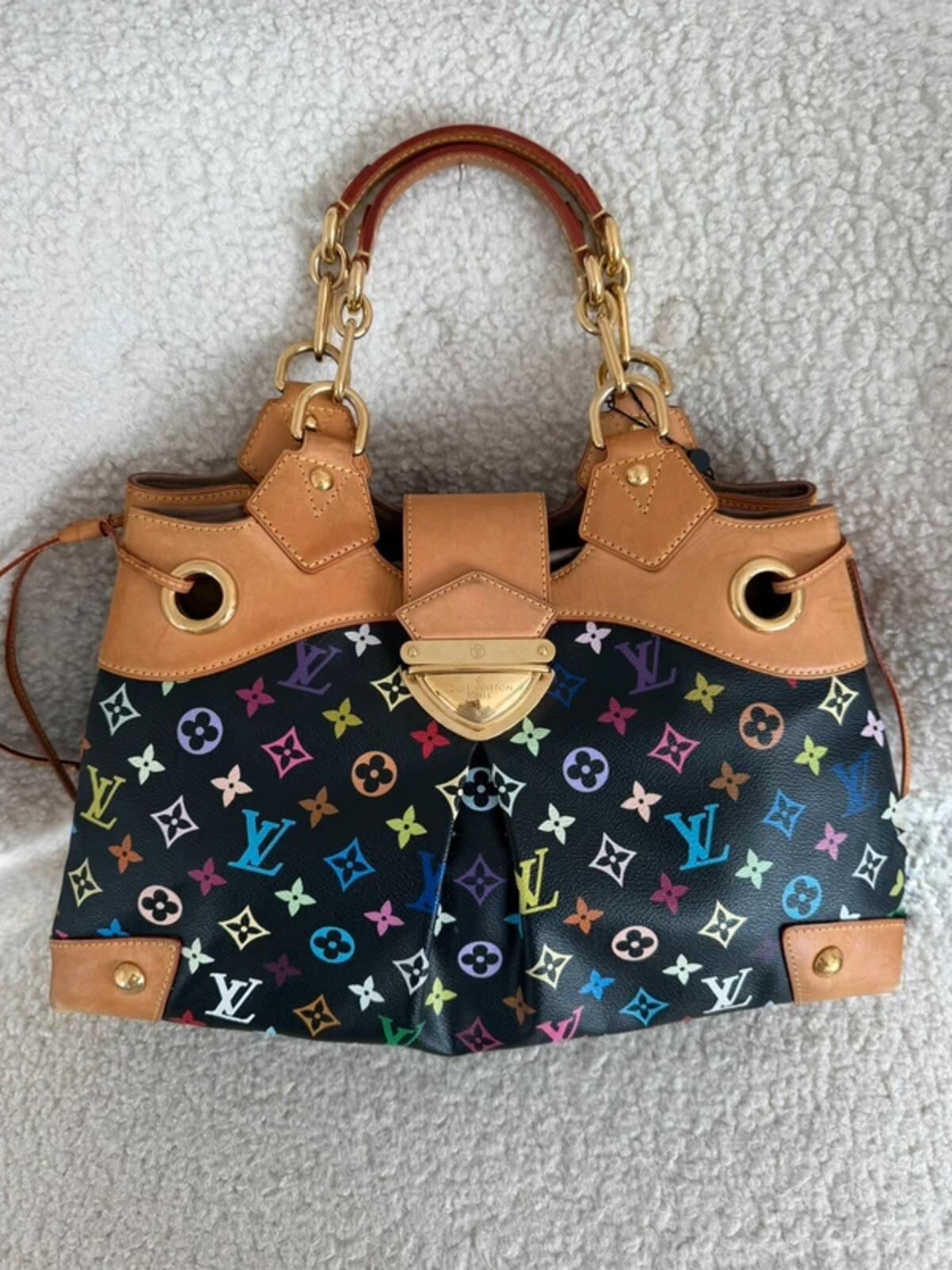Louis Vuitton Monogram Multicolor Ursula Bag Black
