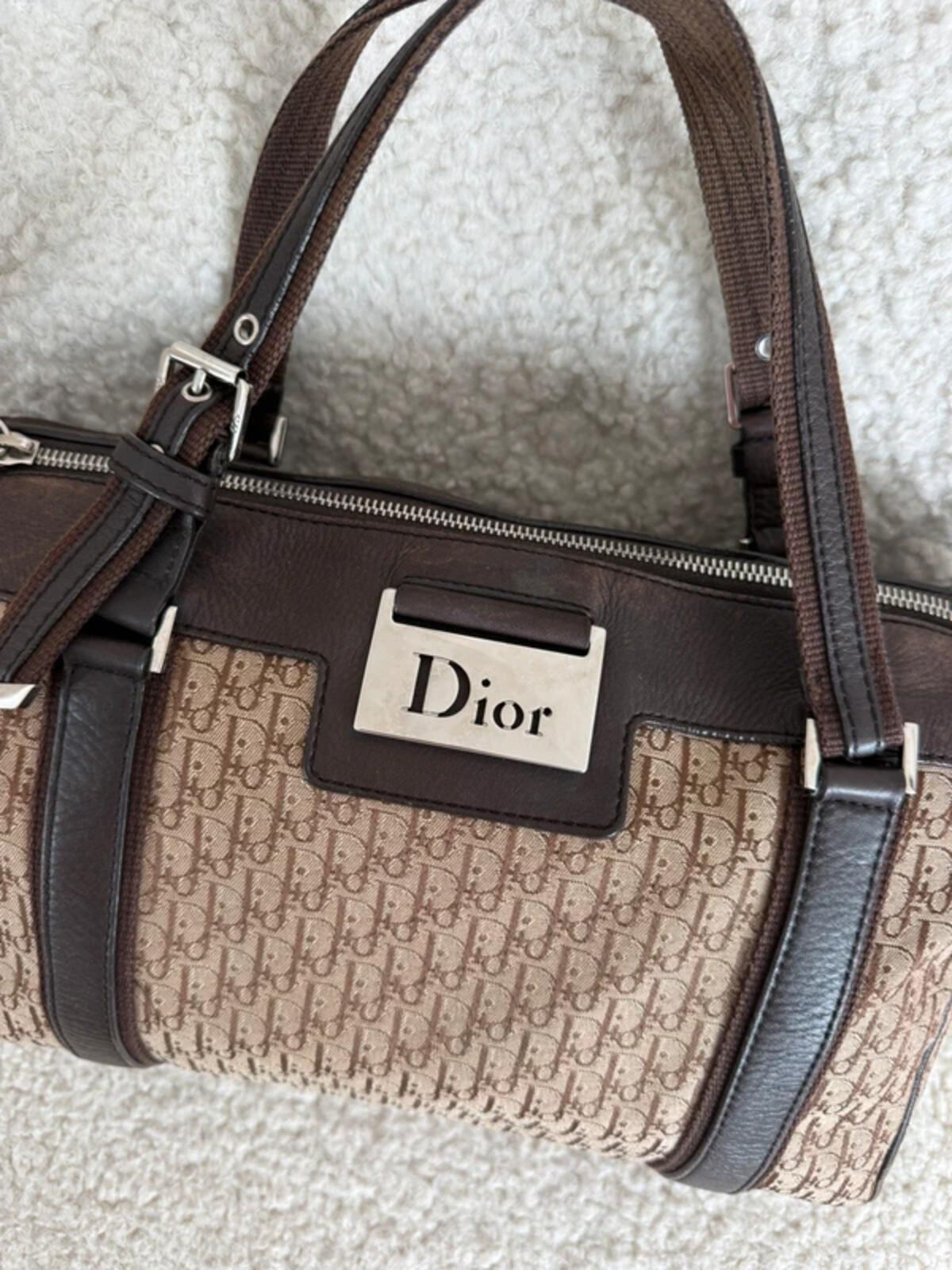 Dior Trotter Street Chic Boston Bag