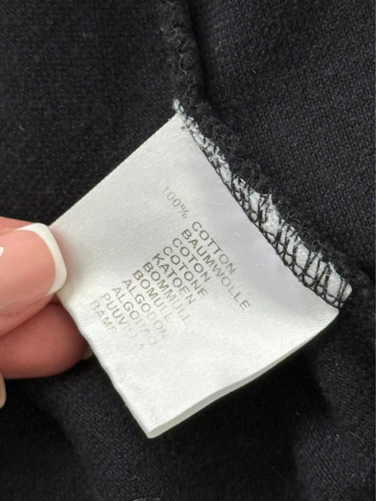Burberry London Black Velour Zip Hoodie