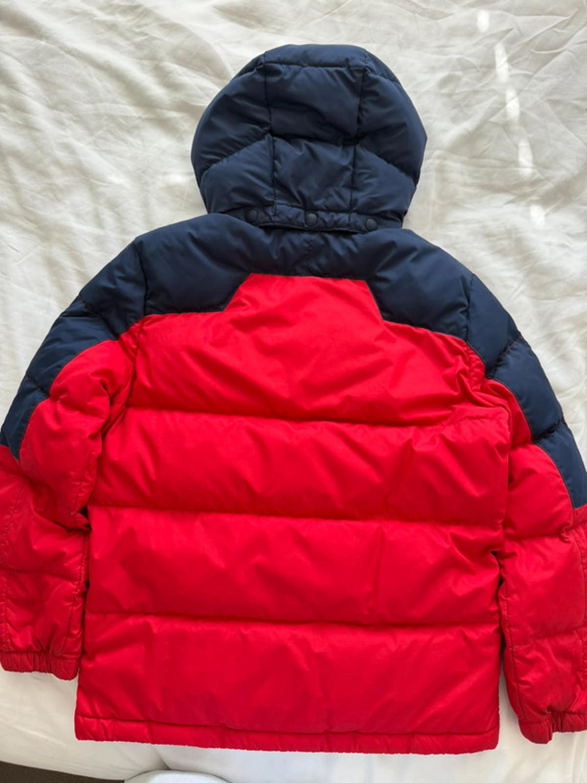 Red & Navy Polo Ralph Lauren Puffer Jacket