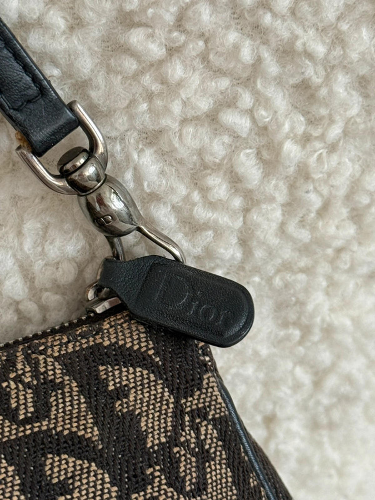 Christian Dior monogram saddle shoulder bag