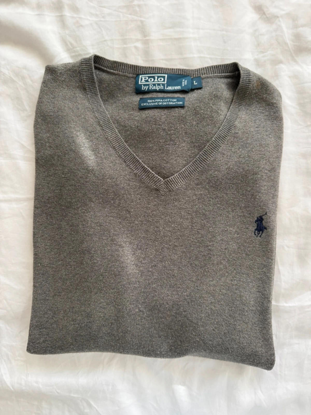 Ralph Lauren V-Neck Knit Jumper