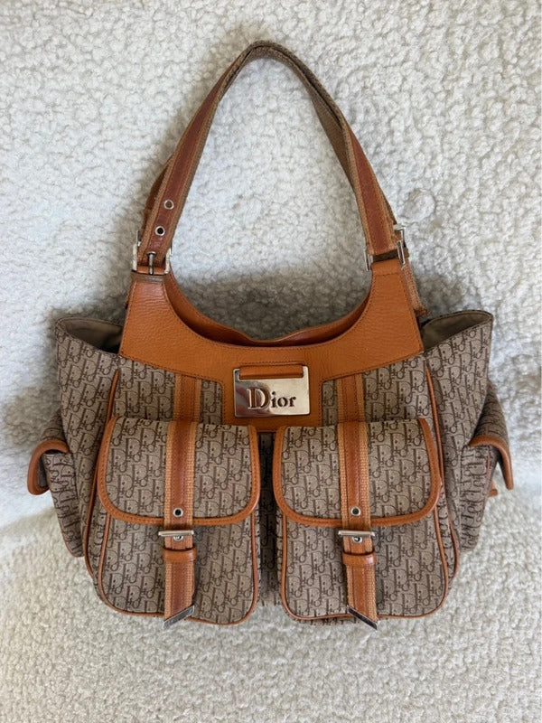 dior trotter street chic cargo shoulder bag
