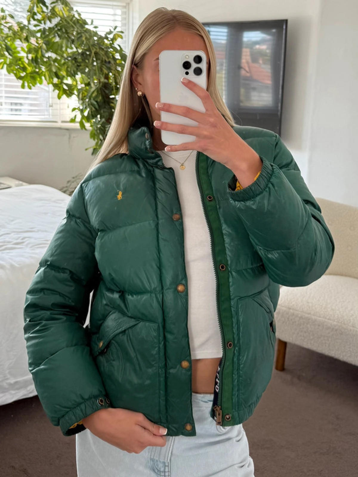 Polo Ralph Lauren Puffer Jacket Green