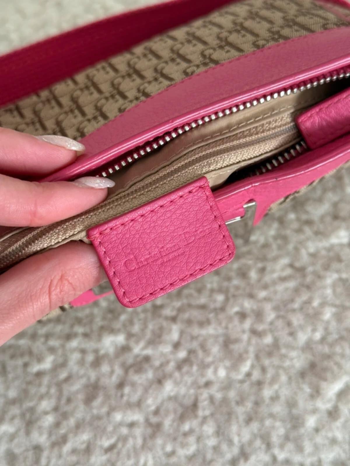 Christian Dior Oblique Pink Pochette