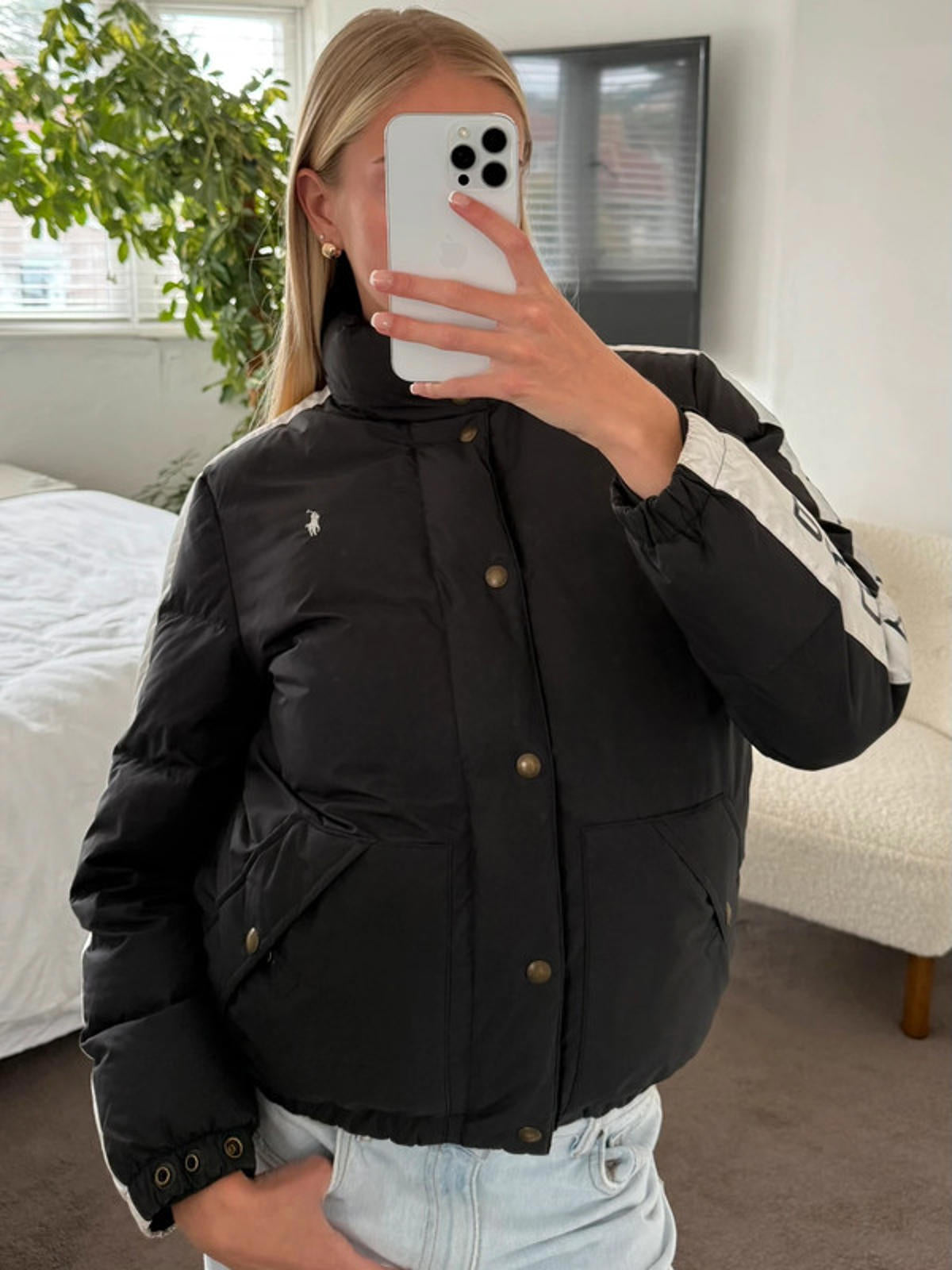 Polo Ralph Lauren Black Puffer Jacket