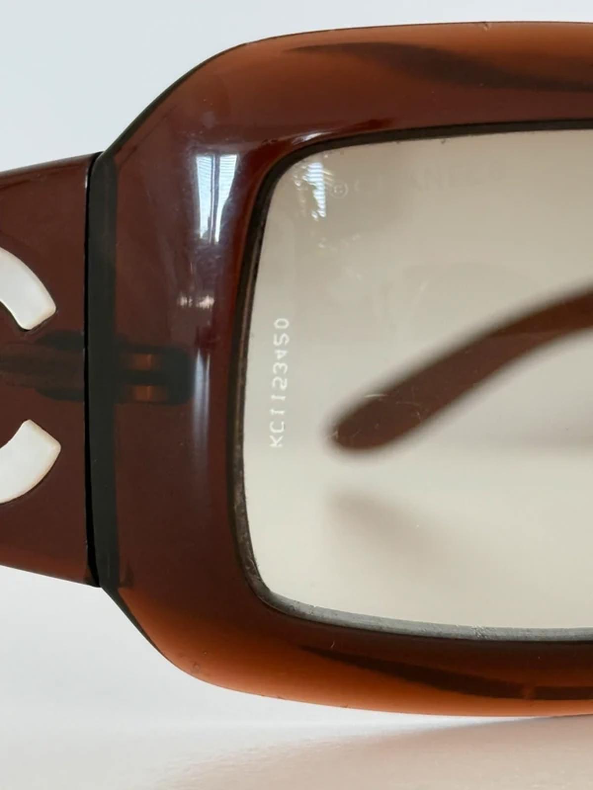 Chanel rectangular sunglasses