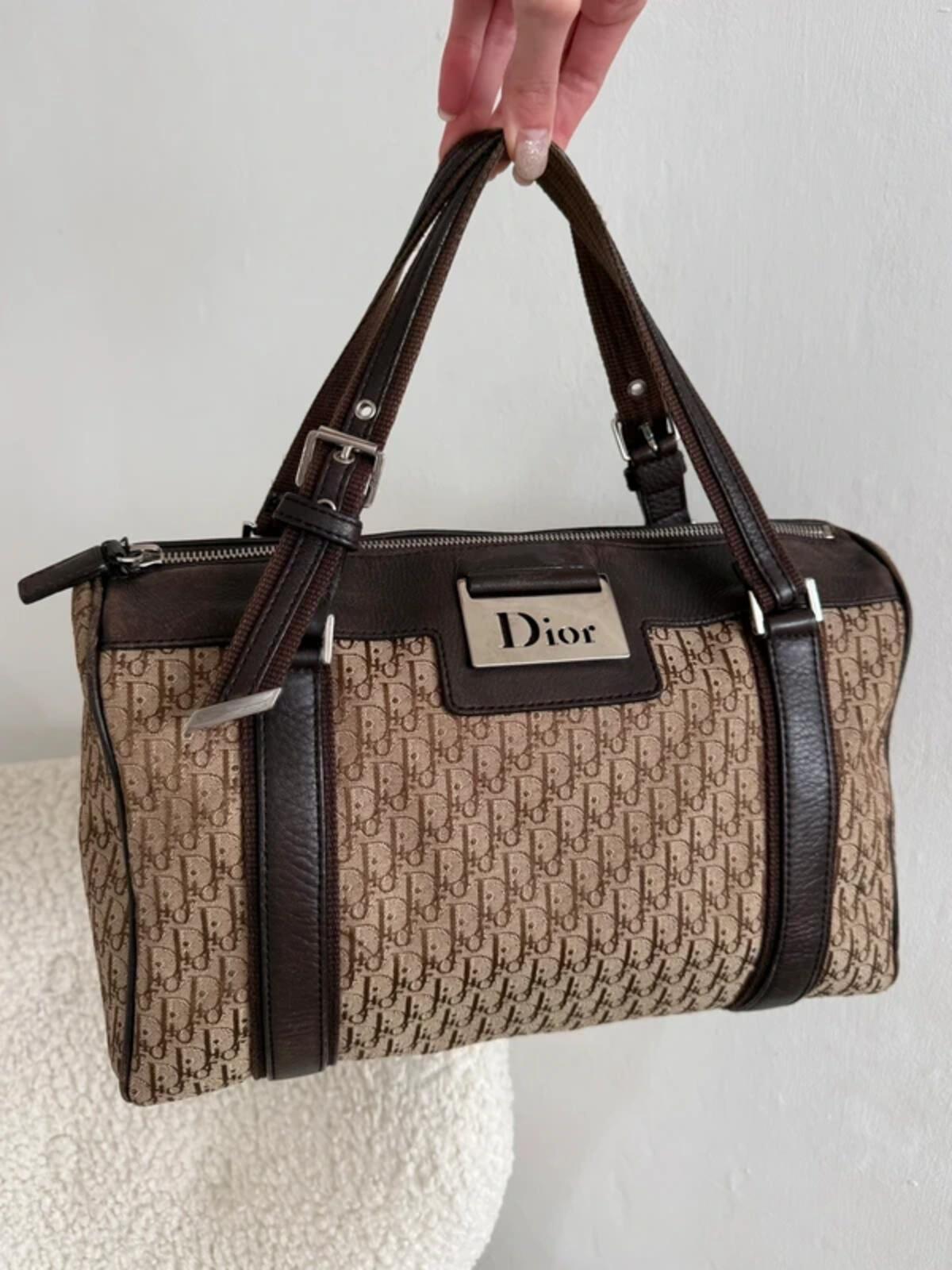 Dior Trotter Street Chic Boston Bag