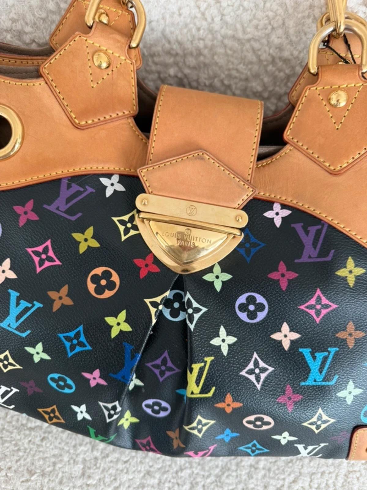 Louis Vuitton Monogram Multicolor Ursula Bag Black