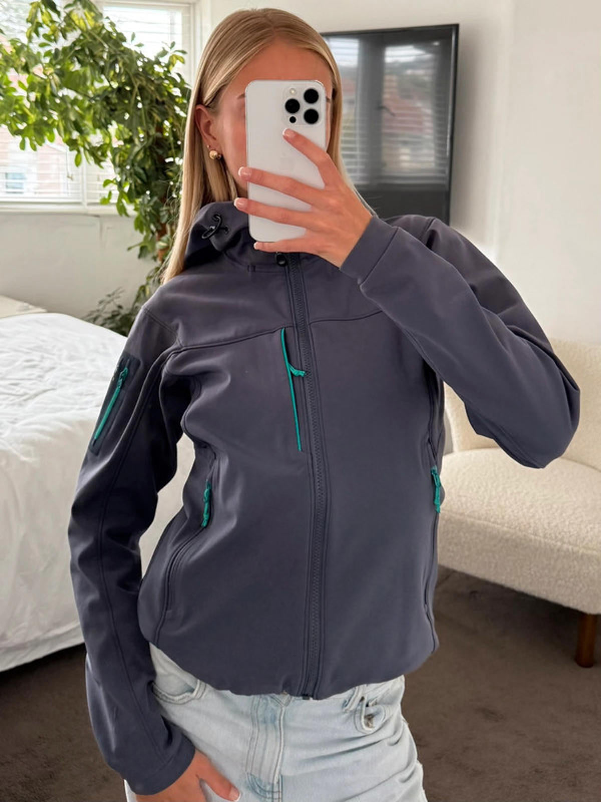 Arc’teryx softshell hooded jacket