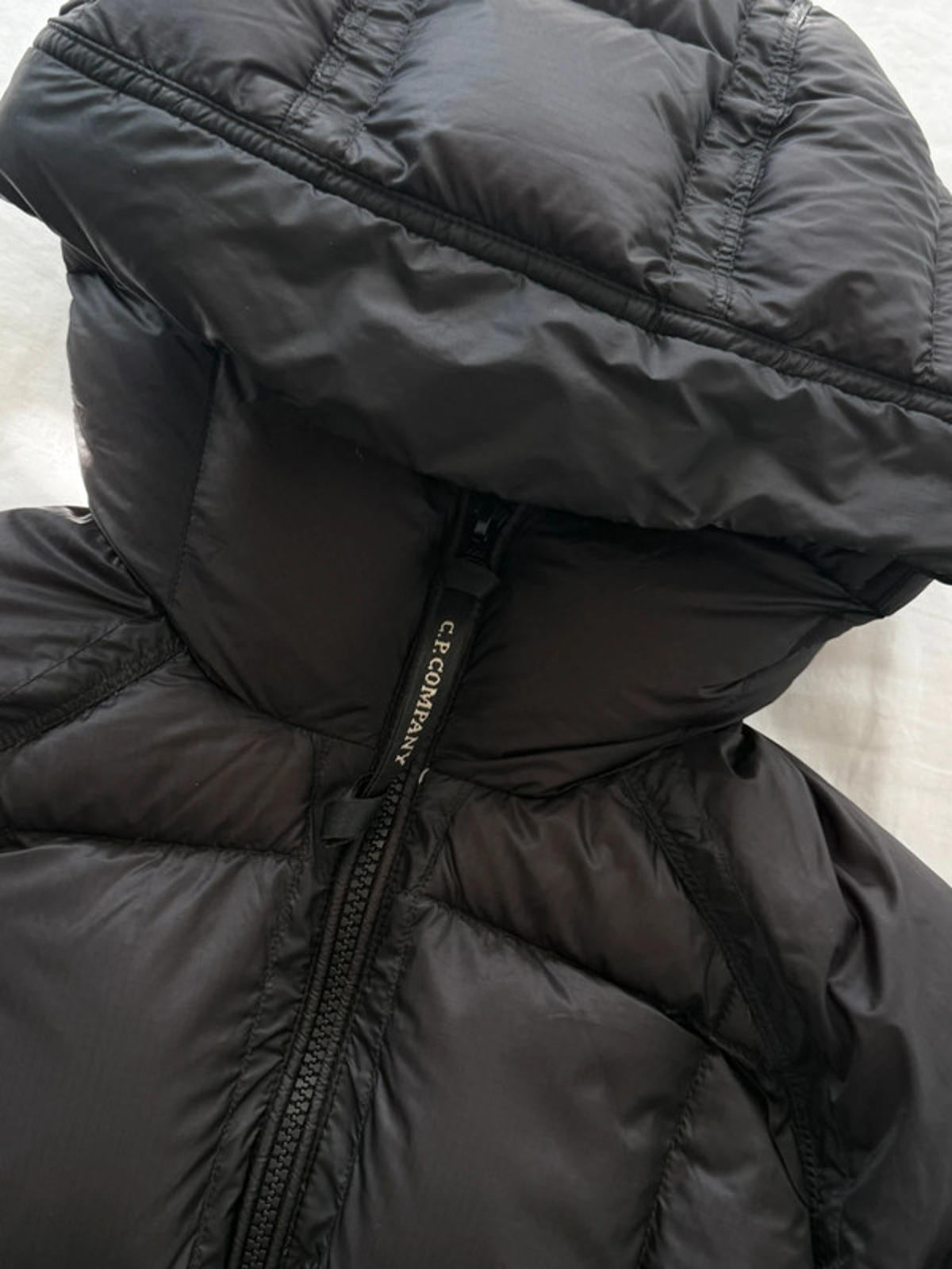 CP Company DD Shell Puffer Jacket Black