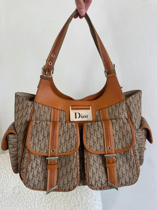 dior trotter street chic cargo shoulder bag