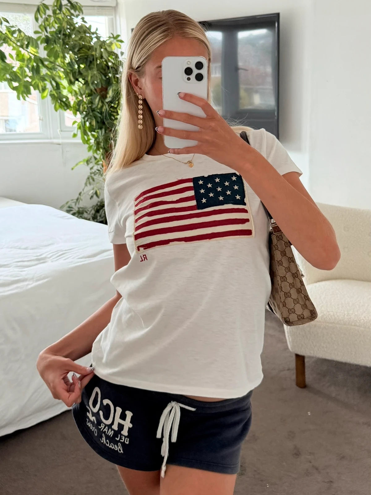 Ralph Lauren USA Flag Graphic Tee