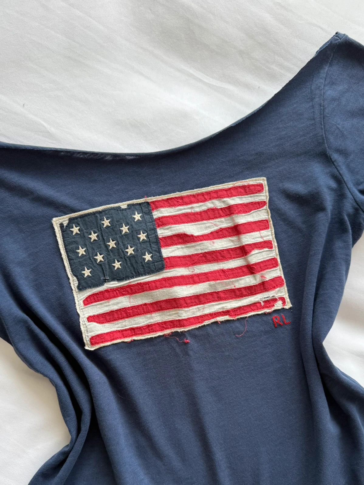 USA off the shoulder top