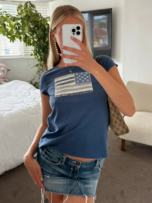 Ralph Lauren American flag tee