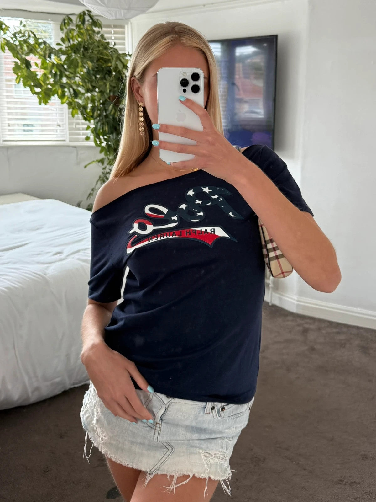 American flag T-shirt