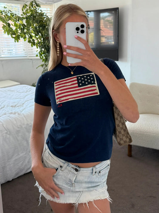 American flag T-shirt