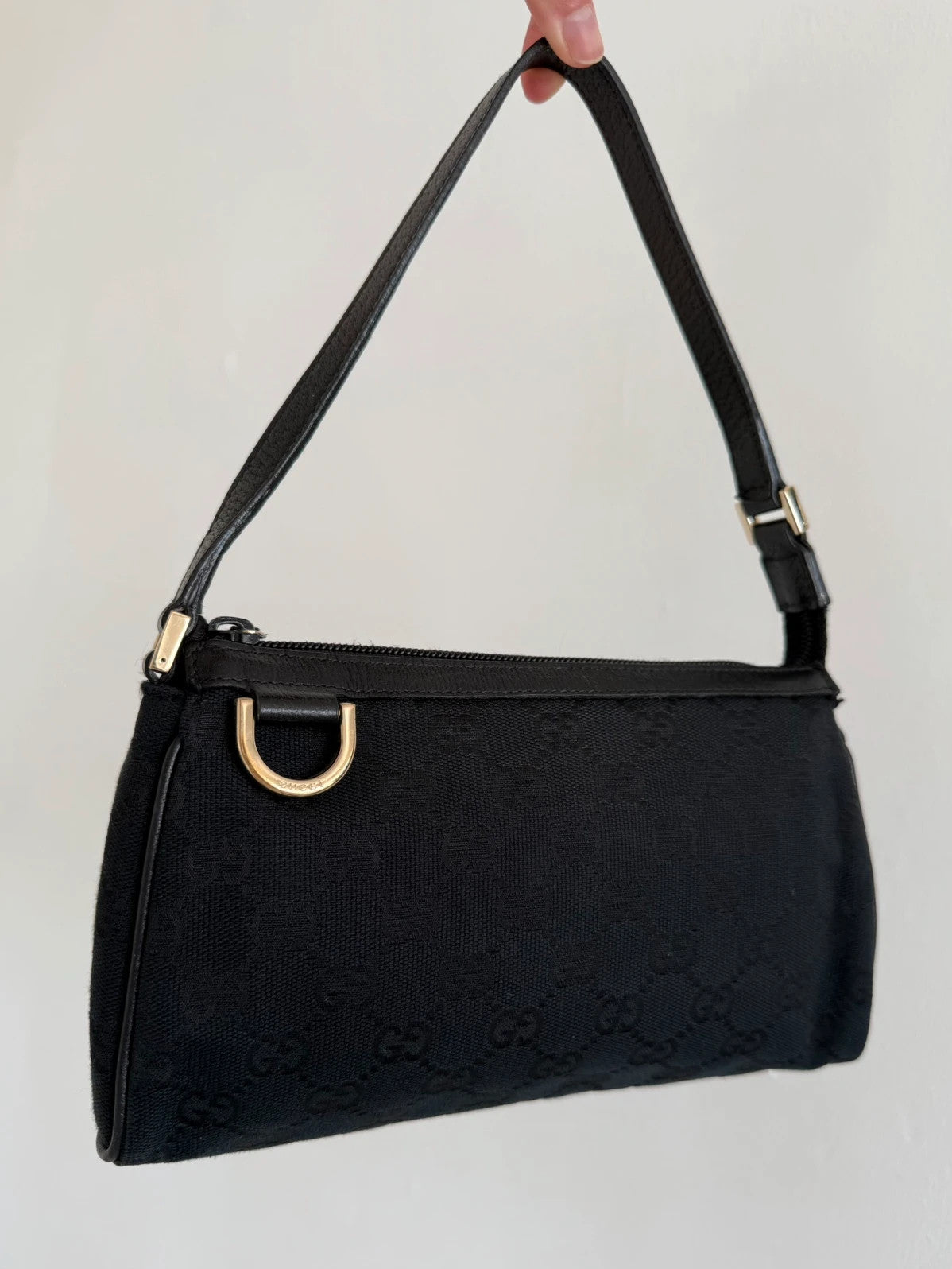 Gucci black mini shoulder bag