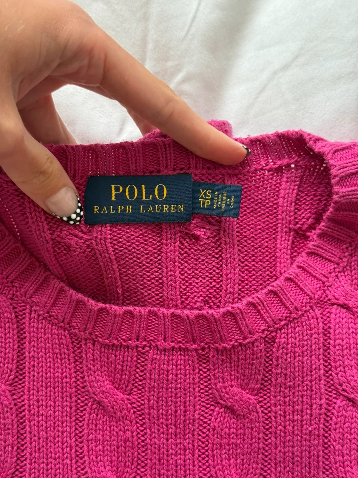 Polo Ralph Lauren cable knit
