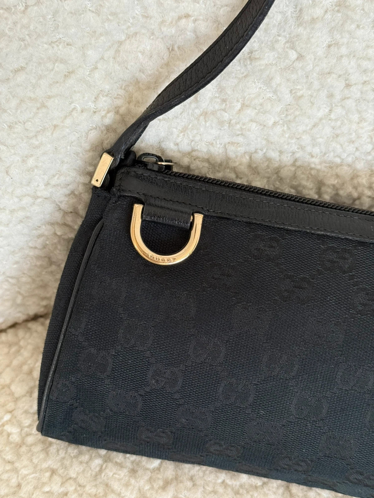 Gucci black mini shoulder bag