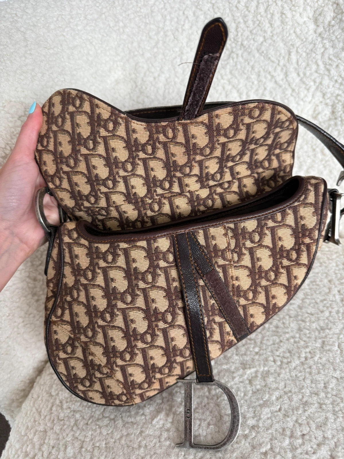 Dior saddle bag
