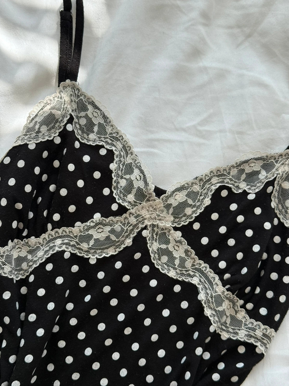 Polka dot cami